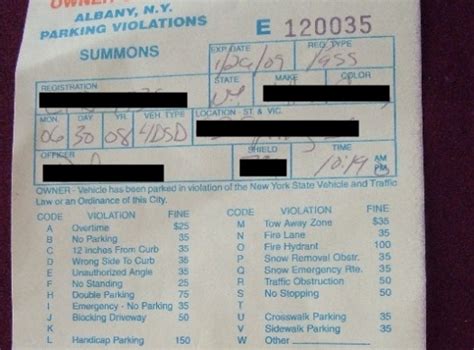 albany parking ticket payment.